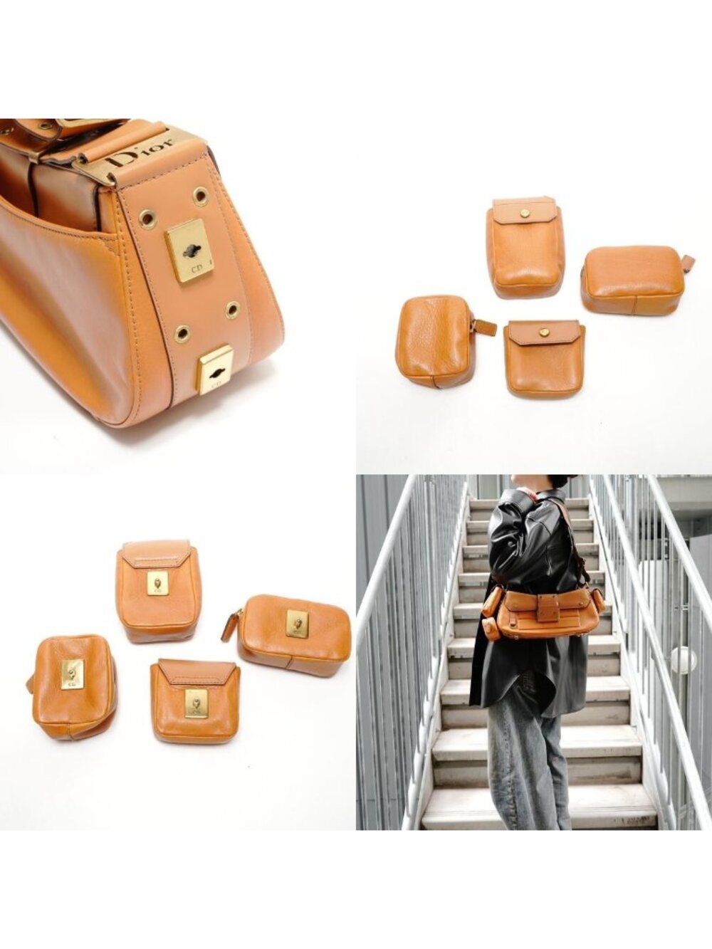 Dior Shoulder Bag Street Chic Pocket Leather - Picture 10 of 10